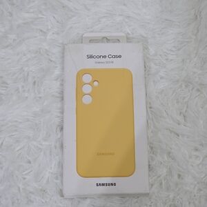 Samsung Galaxy S23 FE  Silicone Case, Yellow MSRP $35